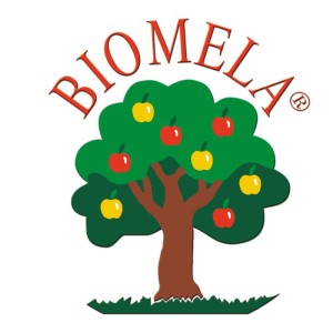 Il logo dell'azienda Biomela